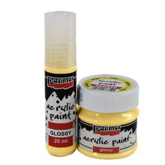 Pentart, fényes akrilfesték - Tejeskávé - 20 ml, 50 ml 