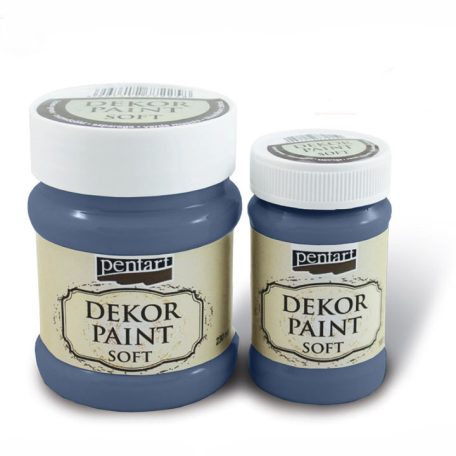 Pentart dekorfesték, lágy, indigó - 100 ml, 230 ml