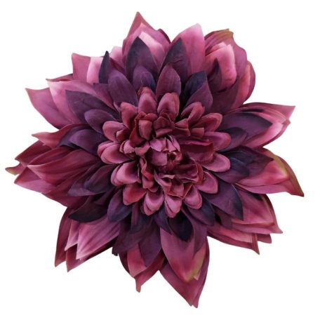 Lila dália művirág - 24 cm    