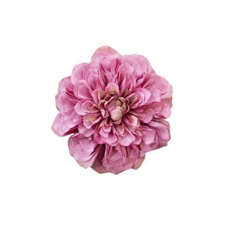 Rózsaszín mű rézvirág (zinnia) - 15 cm