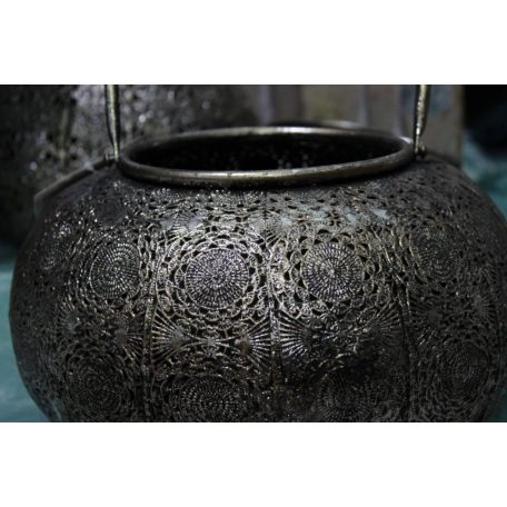 Antik ezüst lámpás fogantyúval - 31 cm