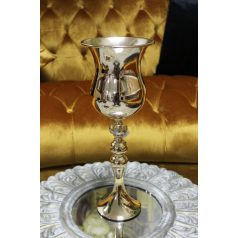 Arany luxus váza kövekkel - 40 cm