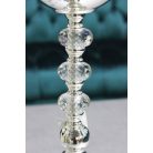 Ezüst luxus váza drágakövekkel - 47cm