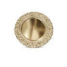 Karácsonyi tálca - arany ornament  mintával - 36 cm