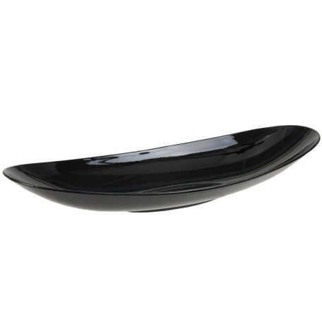 Csónak műanyag fekete - 40x17 cm