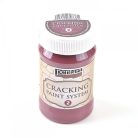 Pentart, repedő festék 2. komponens, burgundi vörös - 100 ml