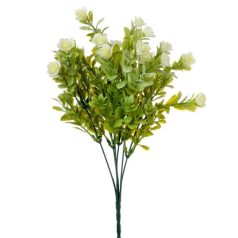 Selyemvirág leveles csokor - 33 cm