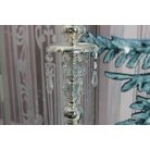 Ezüst luxus gyertyatartó - 36 cm 