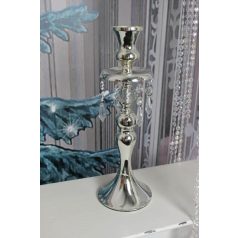 Ezüst luxus gyertyatartó - 32 cm