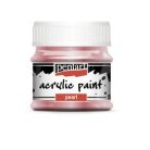 Pentart, gyöngyház akrilfesték - Rózsaszín - 20 ml, 50 ml