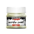 Pentart, gyöngyház akrilfesték - Zöld - 20 ml, 50 ml