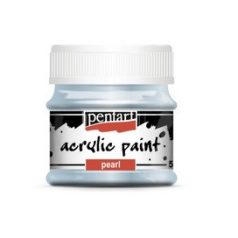 Pentart, gyöngyház akrilfesték - Kék - 20 ml, 50 ml