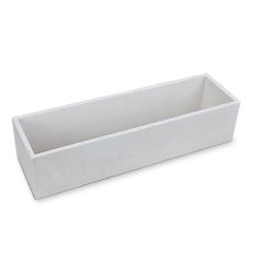 Dekoláda fehér hosszú - 35x10x8 cm