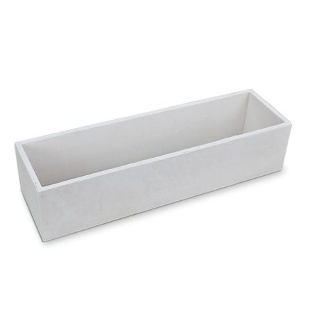 Dekoláda fehér hosszú - 35x10x8 cm