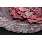 Padlizsán színű matt dísztányér - 36 cm 