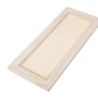 Fa keret fehér - 35x15x1,3 cm