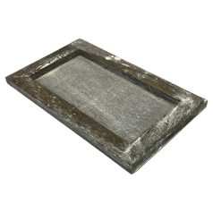 Fa keret barnás szürke - 25x15 cm