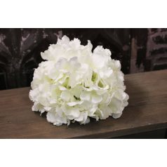 Fehér hortenzia fej - 20 cm 