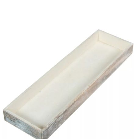 Dekoláda szürkésbarna hosszú - 35x10x3,2 cm