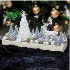  Dekoláda hosszú - Fehér - 35x10x3,2 cm