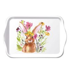 Ambiente műanyag kistálca - Girl bunny - 13x21 cm