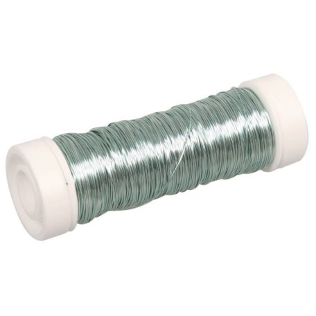 Drót ékszerhorgoláshoz - Világoskék - 0,30 mm - 50 méter/tekercs