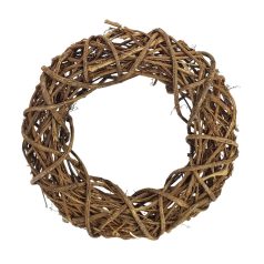 Rusztikus koszorú - Barna - 30 cm