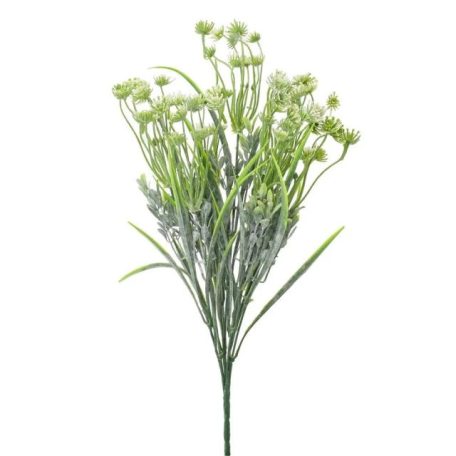 Selyemvirág bogáncs csokor - 42 cm