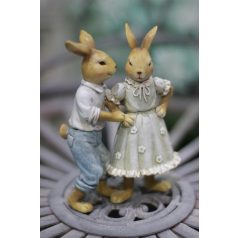 Barna nyuszi pár - 14 cm - Raktáron