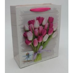   Ajándéktasak tulipán 1. - 23x18x8cm, 32x26x10cm, 42x30x12cm