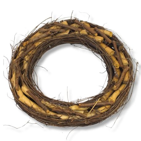Fészek koszorú - Barna - 30 cm, 35 cm, 43 cm