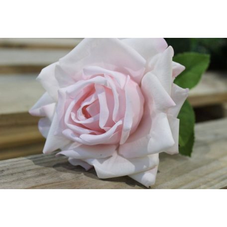 Rózsaszín mű virágzó rózsa - 74 cm