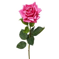 Pink mű virágzó rózsa - 74 cm