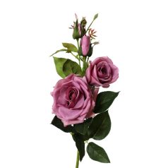 Sötét rózsaszín műrózsák - 85 cm