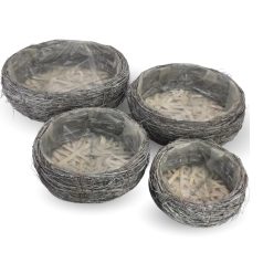 Fonott inda tál - 4 db-os szett 