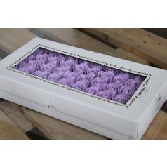 Szappanrózsa - Lila - 6 cm - 50 db/csomag