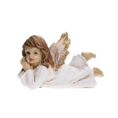 Angyal figura fekvő - 8x6,5x12 cm