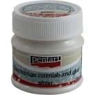 Decoupage ragasztó glitteres - 50ml, 100ml 