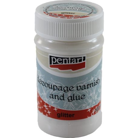 Decoupage ragasztó glitteres - 50ml, 100ml 