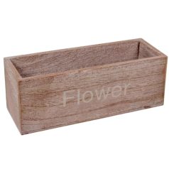 Dekoláda vintage 'Flowers' - 8x22x8 cm