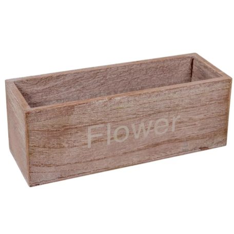 Dekoláda vintage 'Flowers' - 8x22x8 cm