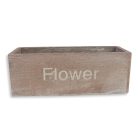 Dekoláda vintage 'Flowers' - 8x22x8 cm