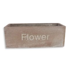 Dekoláda vintage 'Flowers' - 8x22x8 cm