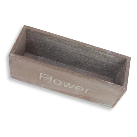 Dekoláda vintage 'Flowers' - 8x22x8 cm