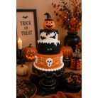 Halloween torta dekoráció - 19,5x19,5x41 cm