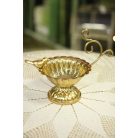 Arany Aladin gyertyatartó - 20 cm  