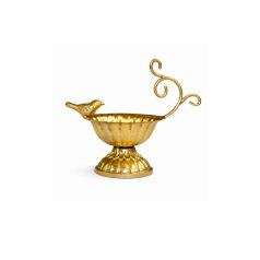Arany Aladin gyertyatartó - 20 cm  