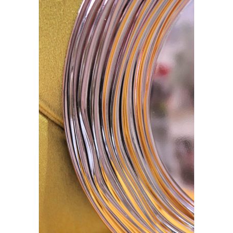 Rózsaszín fényes Moderno dekor tálca - 33 cm   