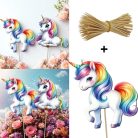 Nyomtatott dekorkarton - Unikornis szett - 2 db/csomag