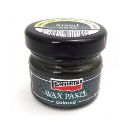 Pentart, színes viaszpaszta, oliva - 20 ml 